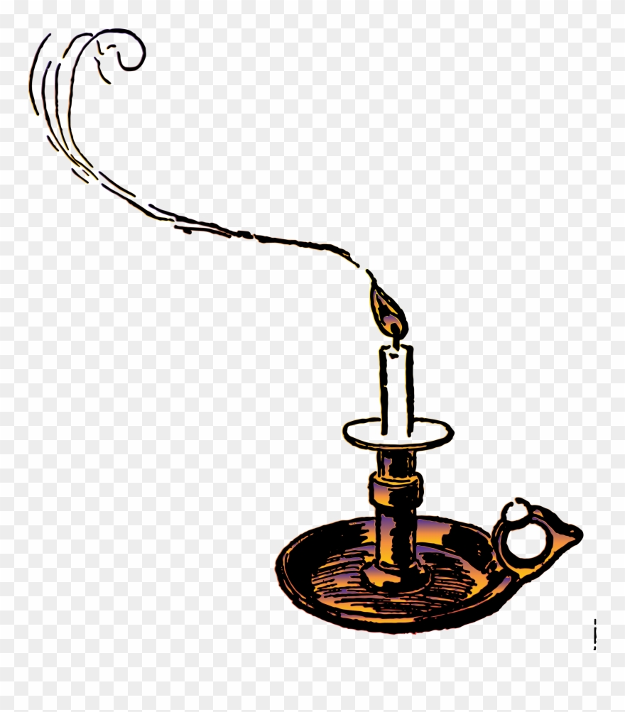 Candle Transparent Background Vector 1043619 - Candle Clipart - Png Download