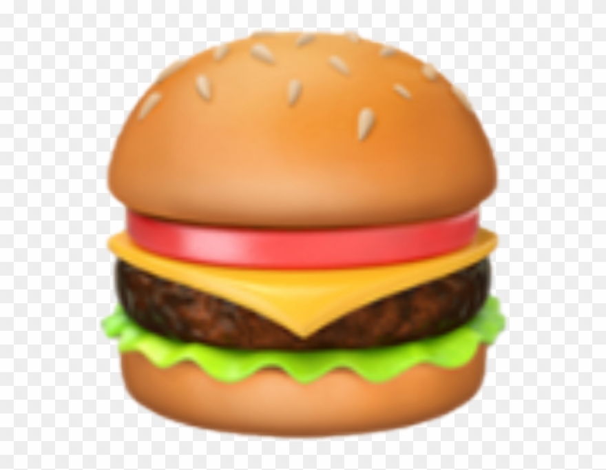 600 X 602 2 - Hamburger Emoji Clipart