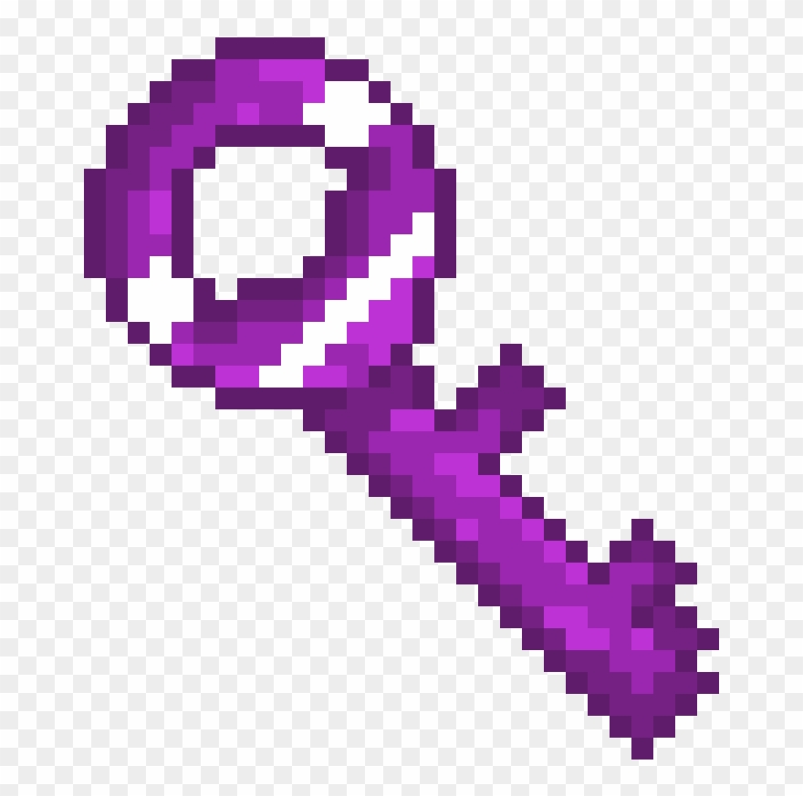 Paranormal Key [evergreen] - Gas Mask Pixel Art Clipart