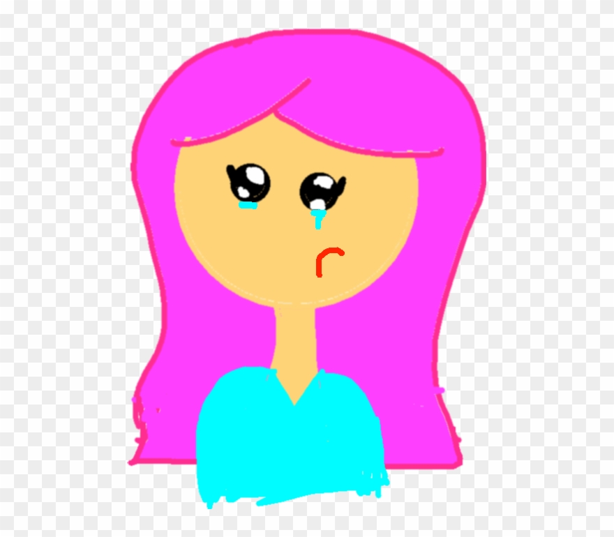 Girl - Sad Clipart