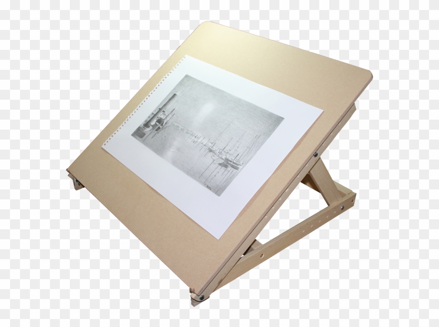 662 X 600 5 - Table Top Drawing Board Clipart