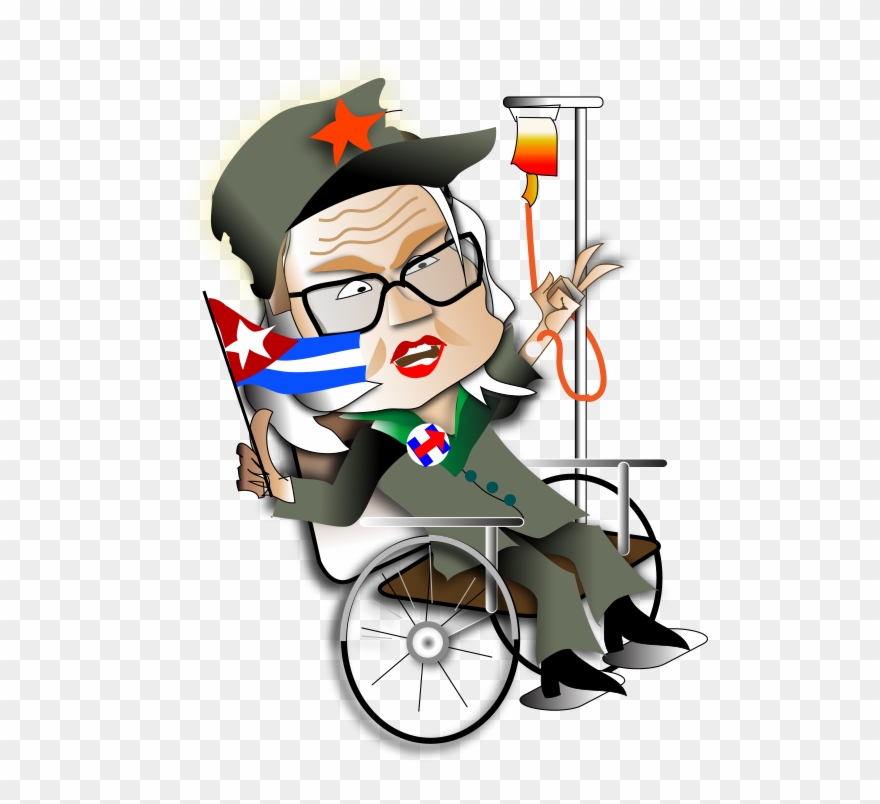 Hillary Is All About Her Email - Cartoon Clipart