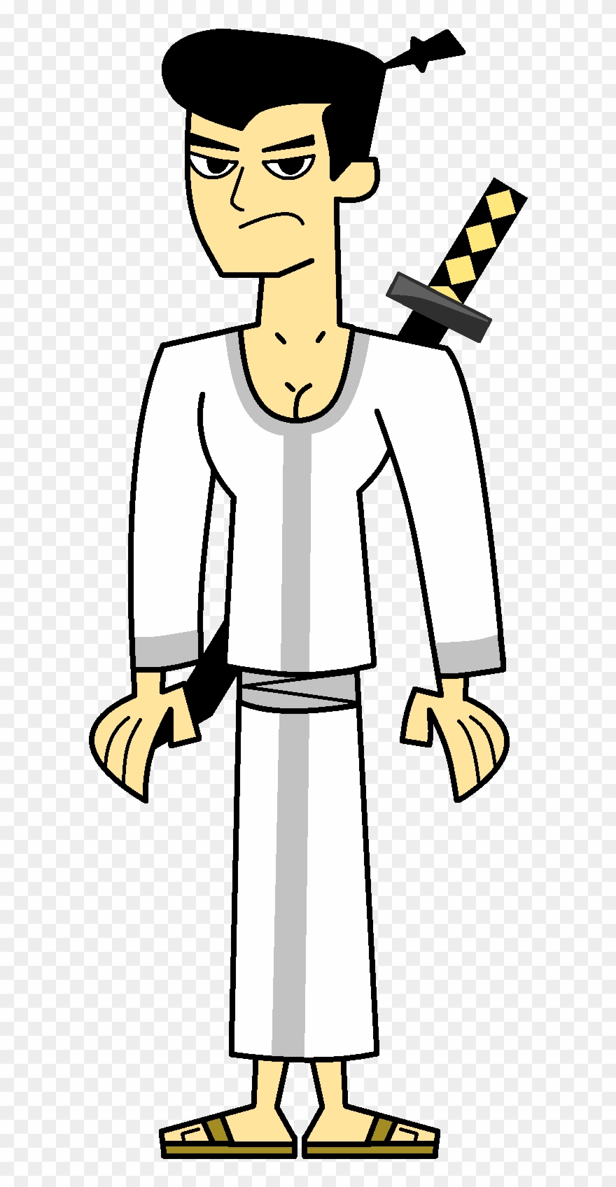 Image Jack Total Drama Style Png Idea Ⓒ - Total Drama Samurai Jack Clipart