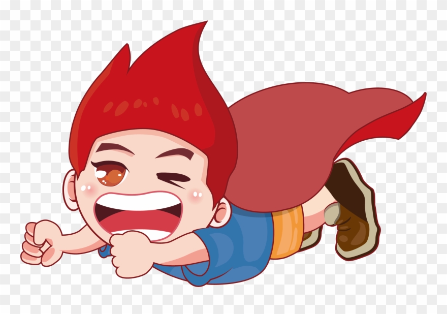 Superman Cartoon Clipart - Superman - Png Download