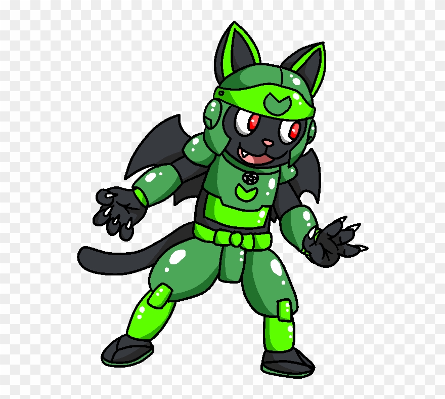 Samurai Pizza Rexxie - Cartoon Clipart