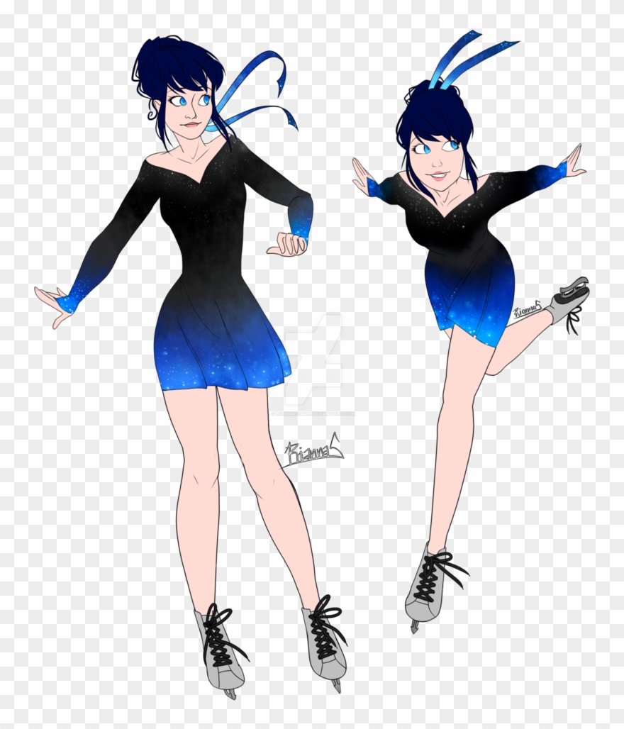 812 X 985 2 - Figure Skater Transparent Cartoon Clipart