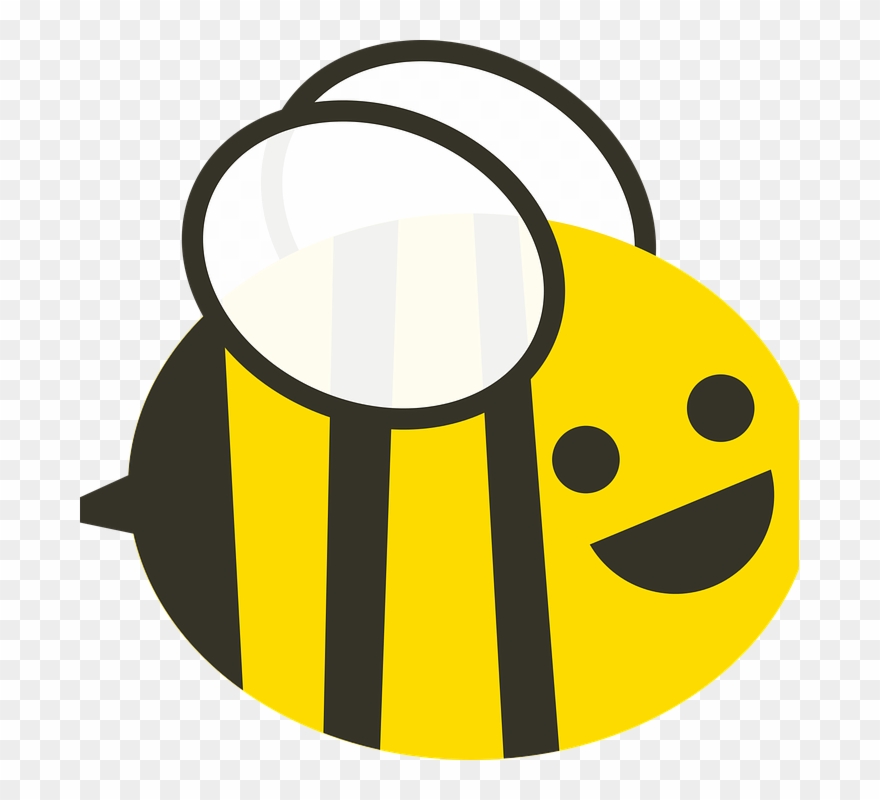 Bee's Candies - Clipart Bee - Png Download