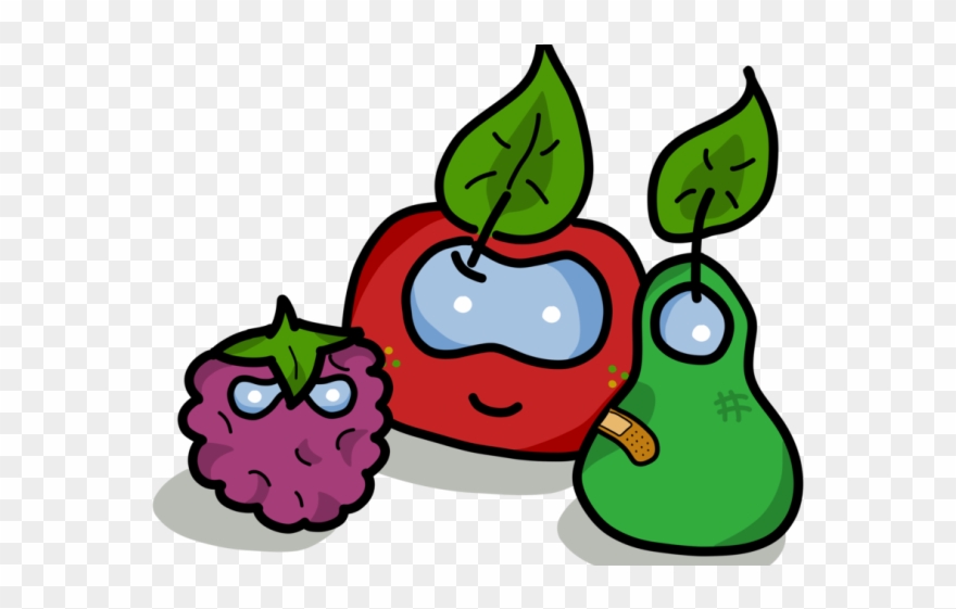 Cherry Tree Clipart Pomegranate - Fruit - Png Download