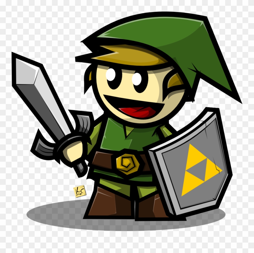 Kirby Clipart Link - Fantasy Elf Clipart - Png Download