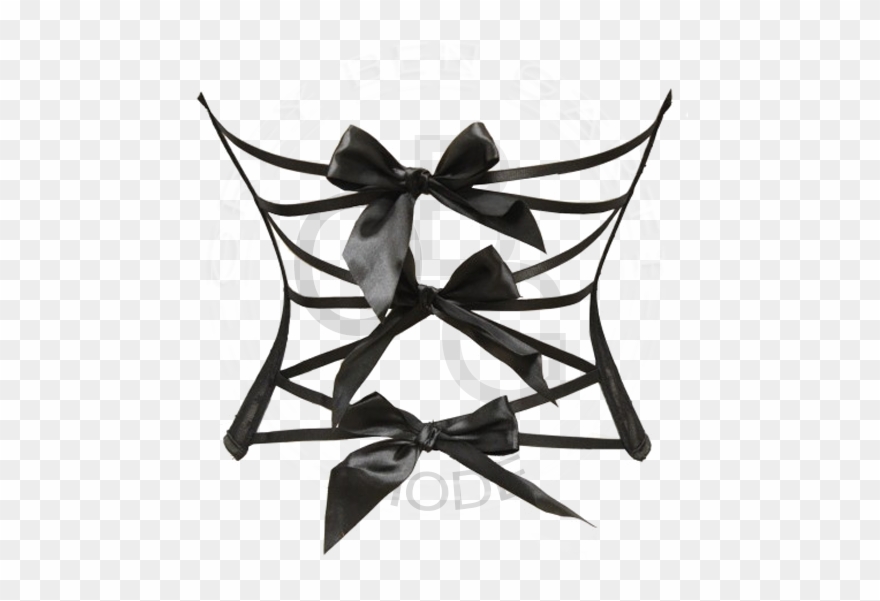 Bow Corset Back - Headpiece Clipart