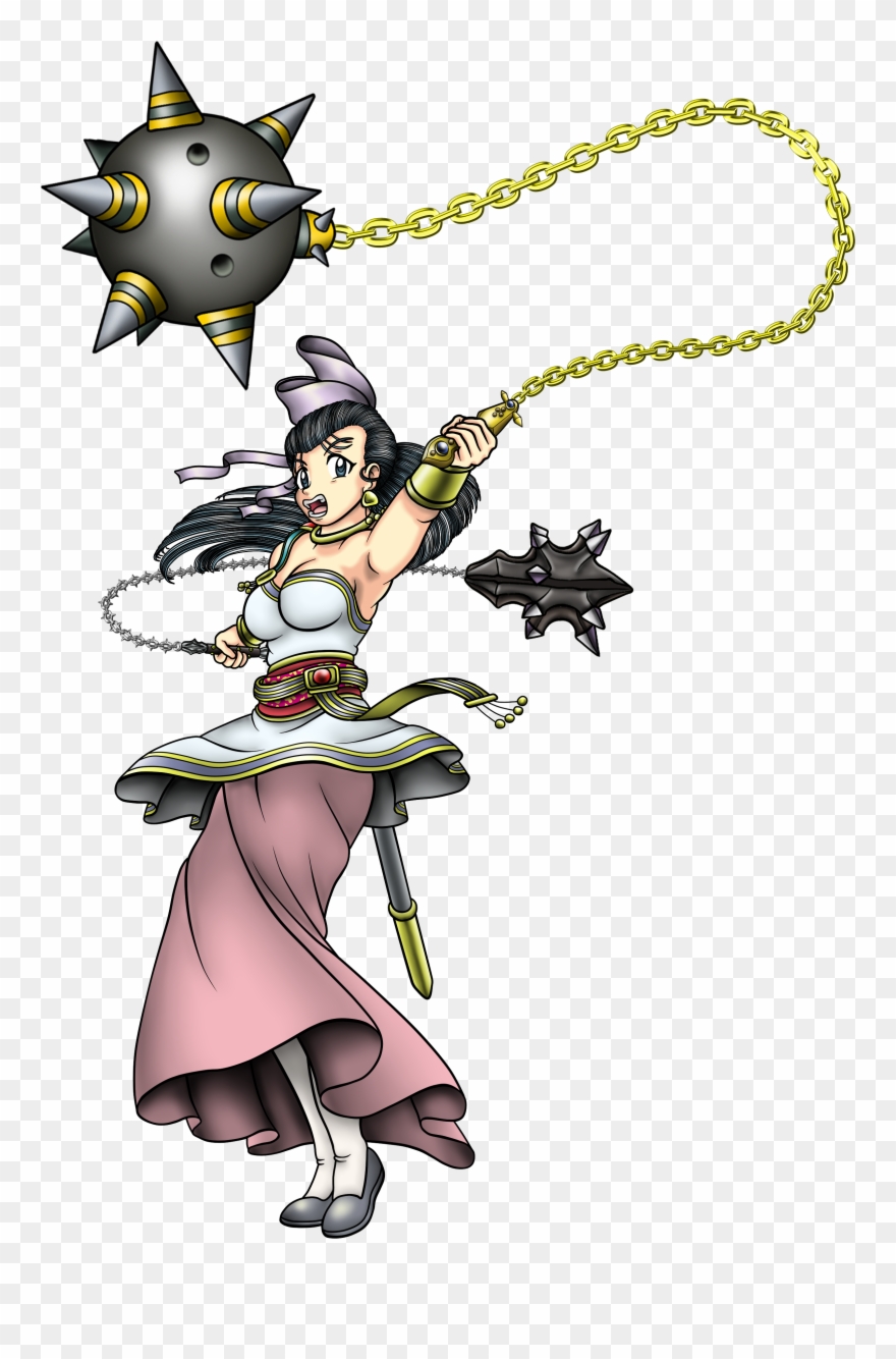 Professormegaman Dragon Quest Dragon Quest 5 Dragon - Dq 8 Flail Of Destruction Clipart