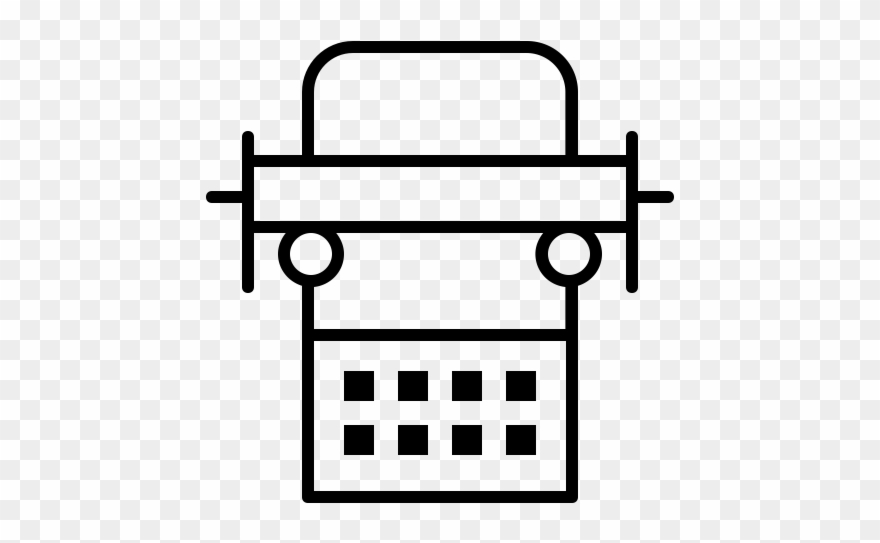 Download Noun Typewriter - Icon Clipart (#3905116) - PinClipart