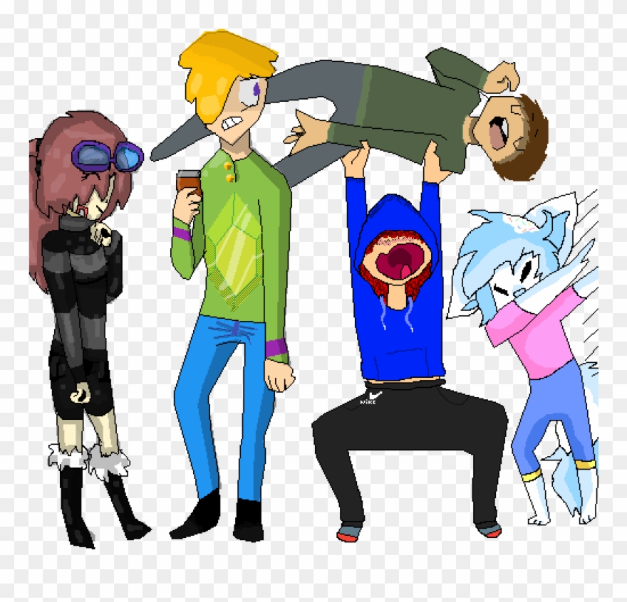 Too Much Coffee - Cartoon Clipart