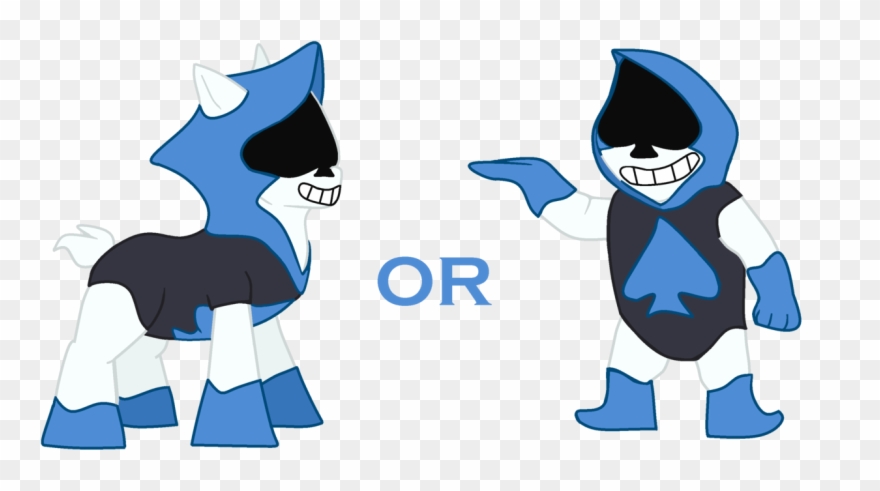 Maxter-advance, Deltarune, Lancer , Ponified, Pony, - Cartoon Clipart