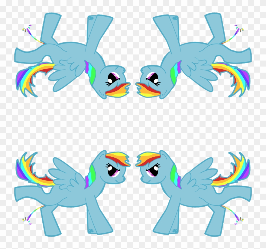 Rainbow Dash Pees , Png Download - Cartoon Clipart