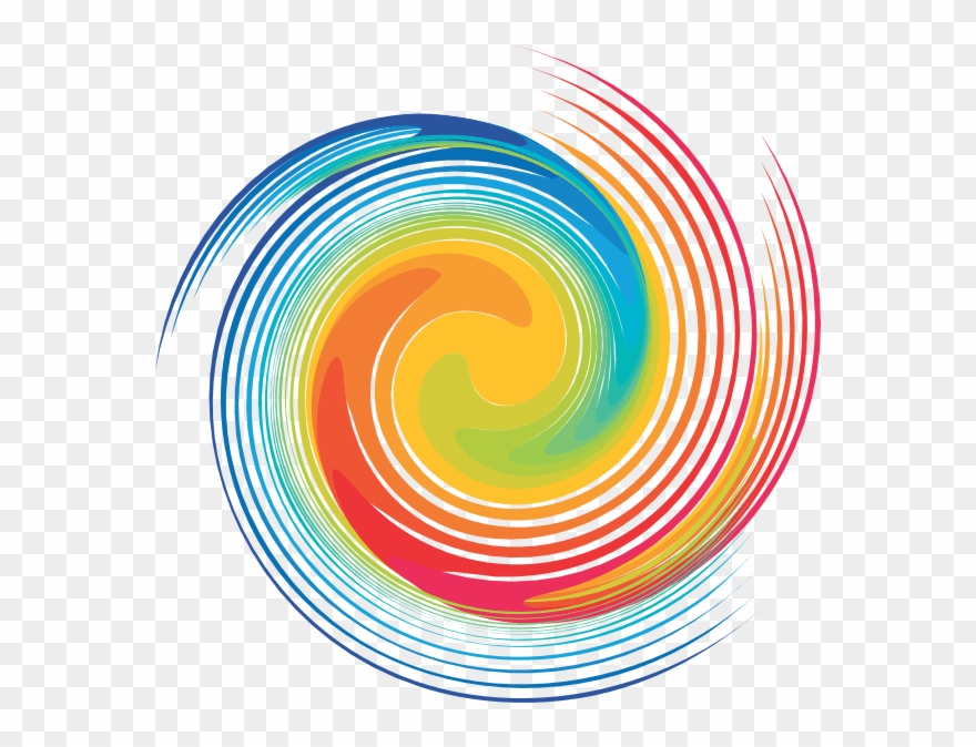Rainbow Spiral Png Clipart