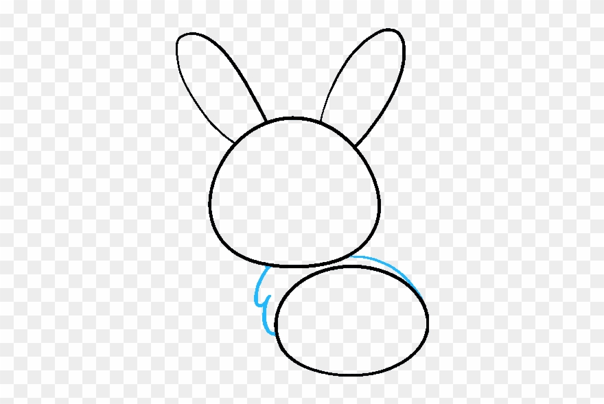 How To Draw Bunny - Bunny Drawing Clipart