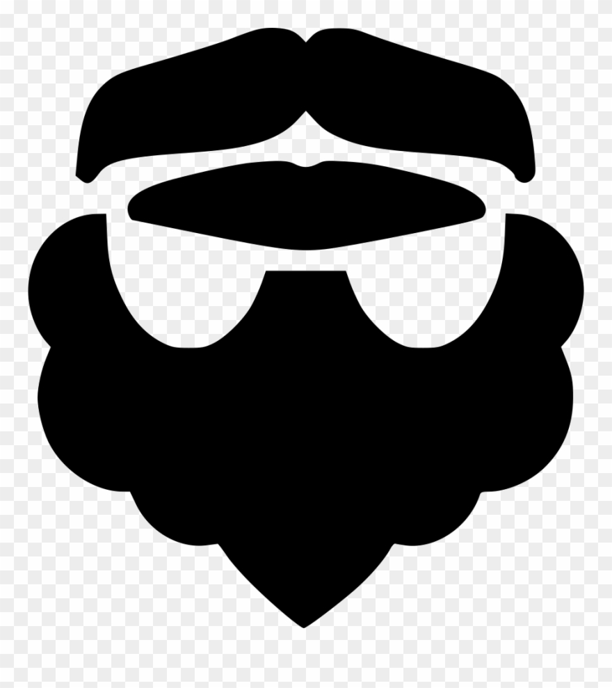 Beard And Moustache Ii Comments - Illustration Clipart