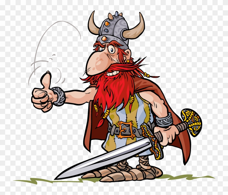 -if Your Tankard Ever Happens To Spring A Leak, Here - Viking Warrior Cartoons Clipart