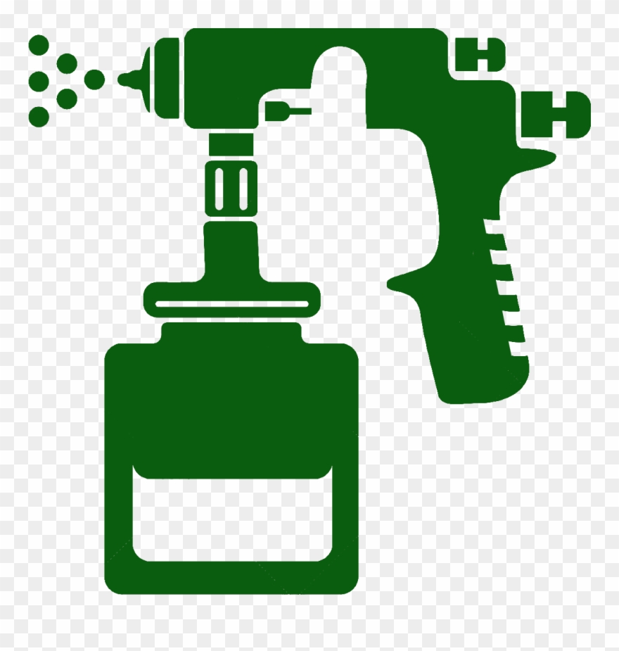 Spray Guns Clipart