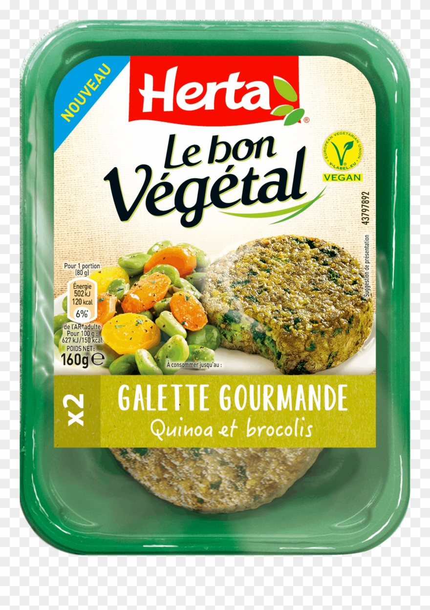 Herta Le Bon Vegetal Galette Quinoa G - Herta Vegetal Clipart