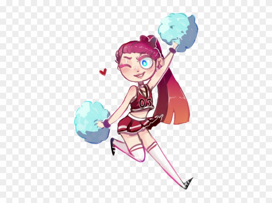 Cheerleaders, Png, And Fanart Image - Illustration Clipart