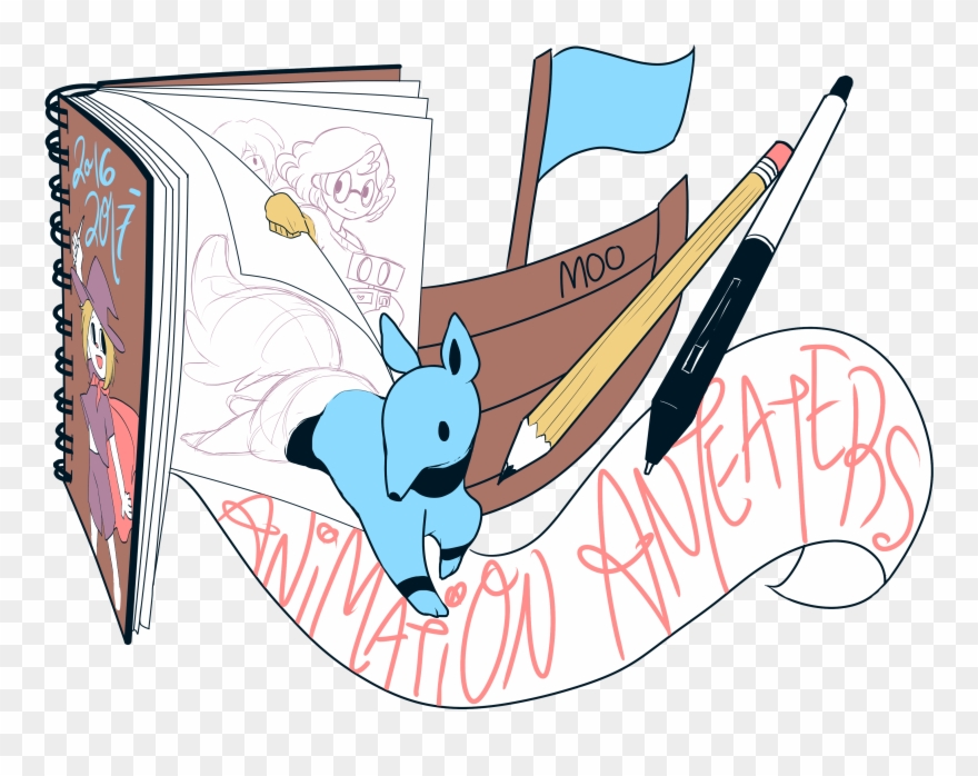 Animation Anteaters - Cartoon Clipart