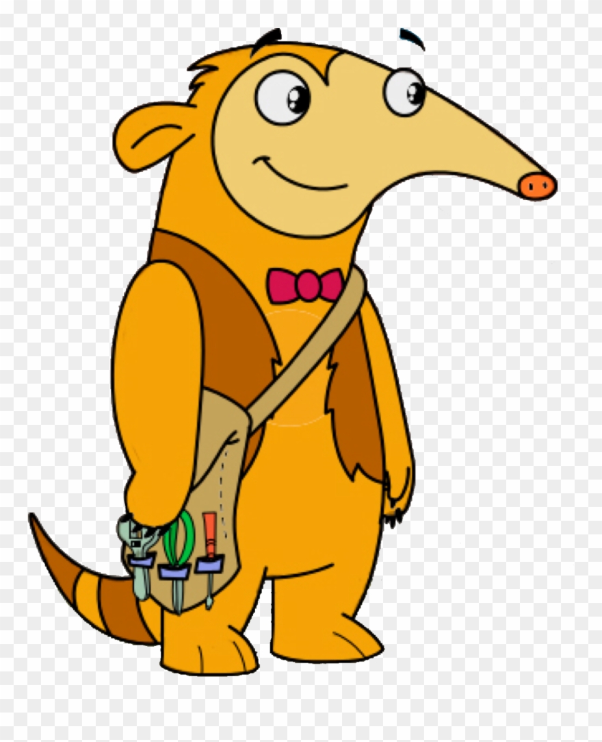 Oto - Oto The Anteater Clipart