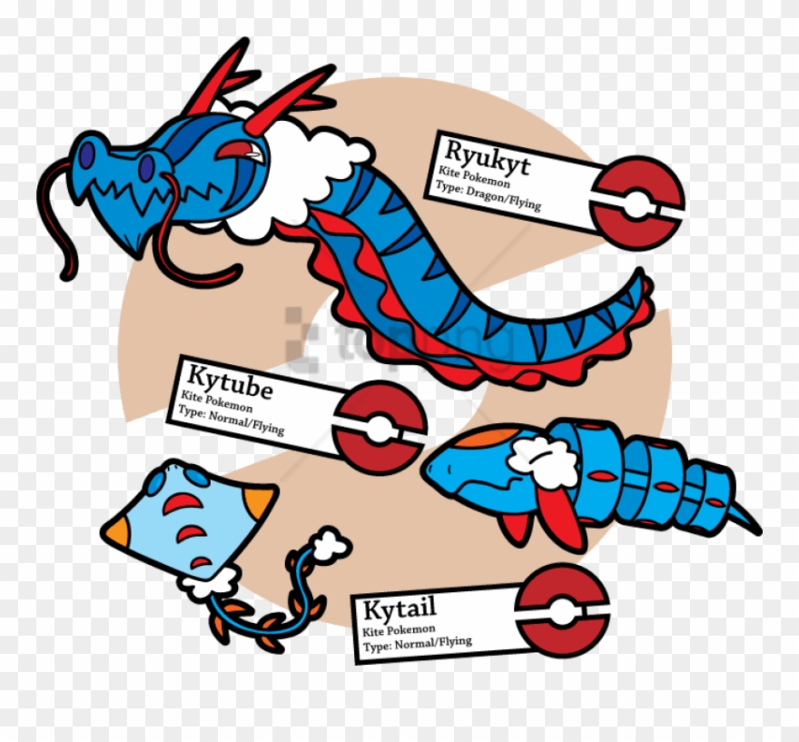Free Png Download Kytail - Kite Pokemon Clipart