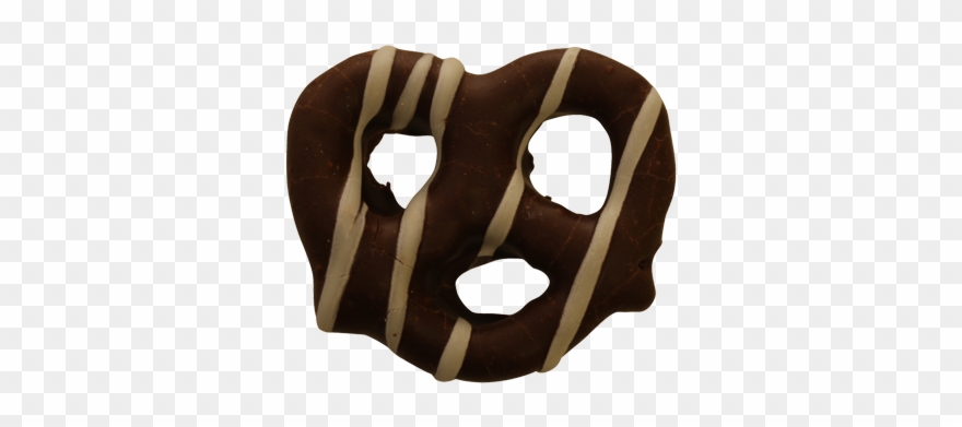Mini Dark Pretzel - Lebkuchen Clipart
