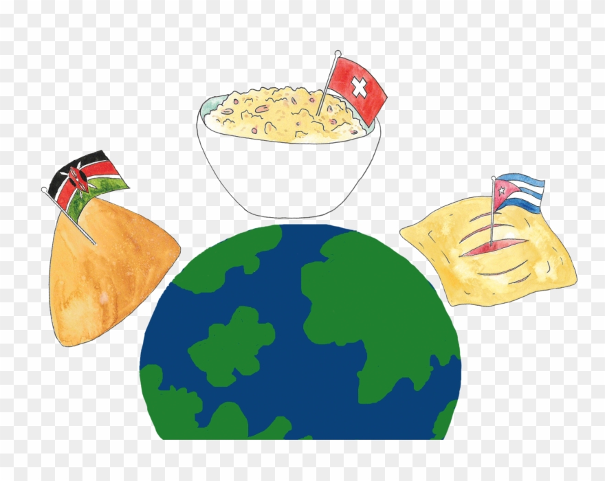 Breakfast Recipes From Around The World - Food Around The World Clipart - Png Download