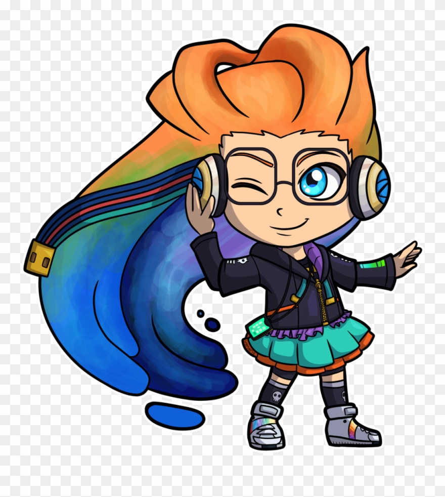 League Of Legends - Zoe Chibi Png Clipart