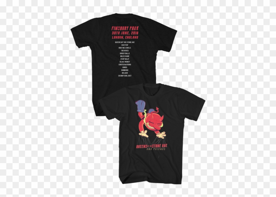 Finsbury Park 2018 Event Tee - Songs Of Faith And Devotion Shirt Clipart