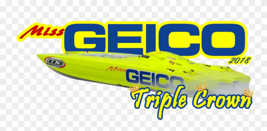 2018 Triple Crown Winners - Geico Clipart