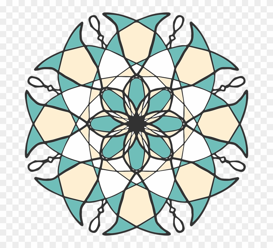 Circle, Vector, Background, Abstract, Design - Mandalas Abstractos Clipart