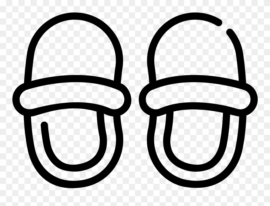 Rooms & Suites - Line Art Clipart