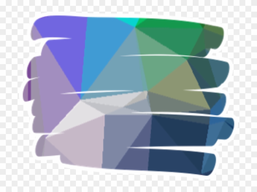 Popular And Trending Polygons Stickers On Picsart Png - Overlay Tumblr Png Aesthetic Clipart