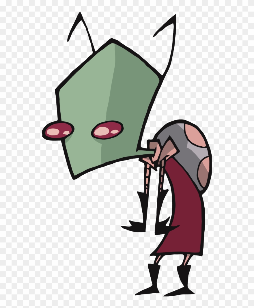Invader Gooch - Invader Zim Invaders Clipart