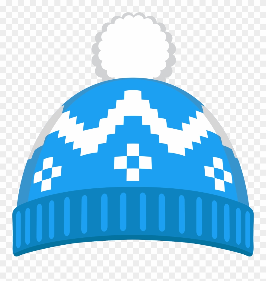 Knitted Winter Hat - Fazer Tapete Com Retalhos Clipart