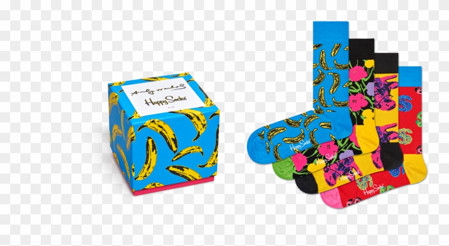 Andy Warhol Happy Socks Clipart