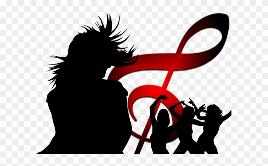 Disco Clipart Dance Team - Music Clipart - Png Download