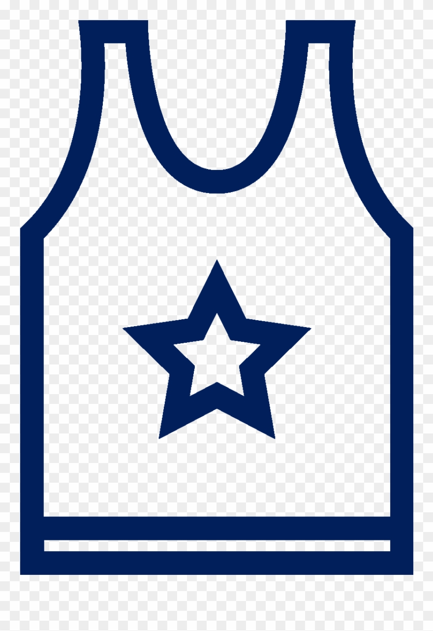 Athletic Tank - Vector Graphics Clipart