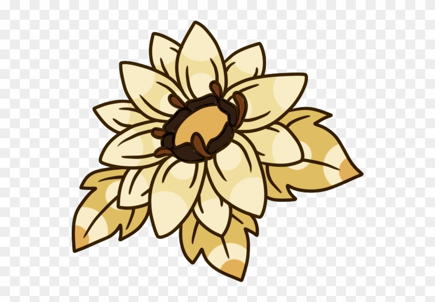 Open - Black-eyed Susan Clipart