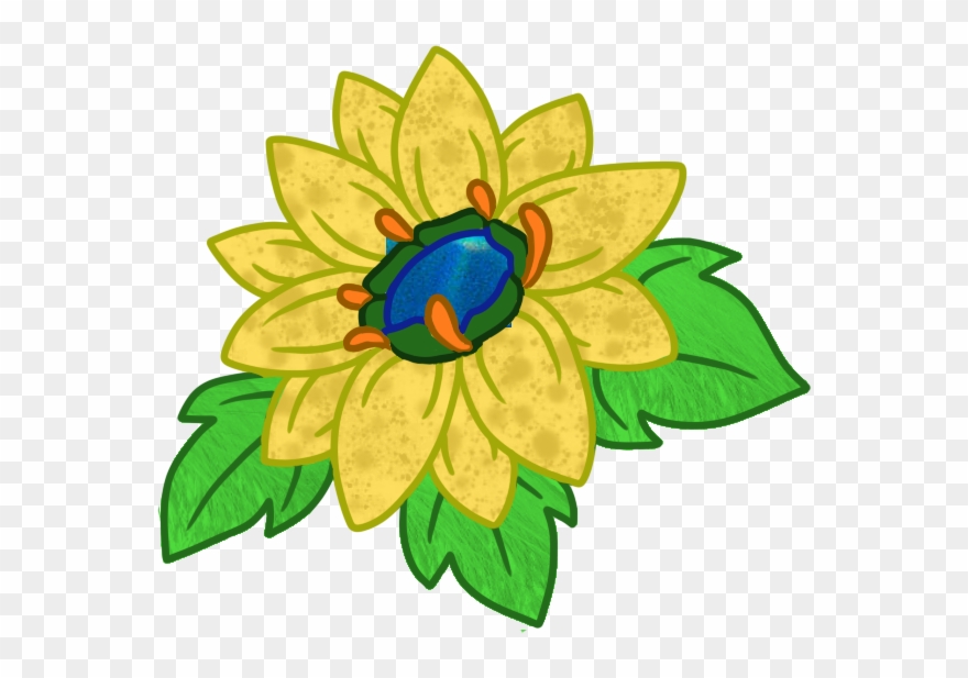 Sunshine Flower - Black-eyed Susan Clipart