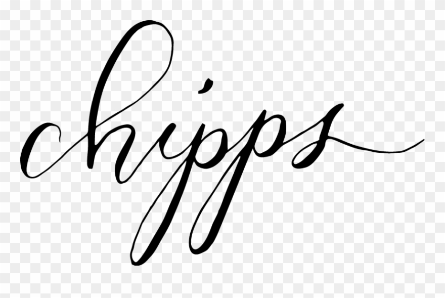 Custom Calligraphy For Heather Chipps Photography Logo - Calligraphy Clipart