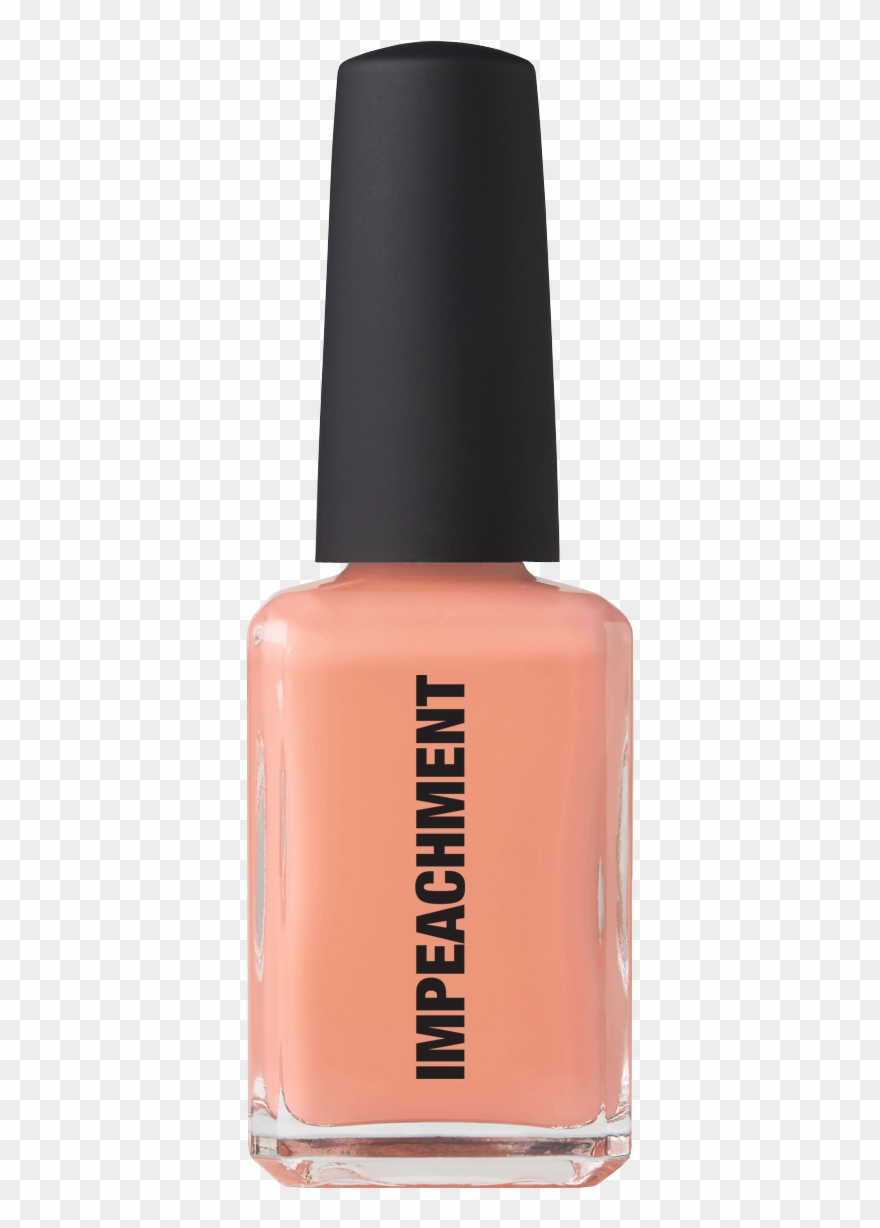 Peach Nail Polish - Nail Polish Clipart