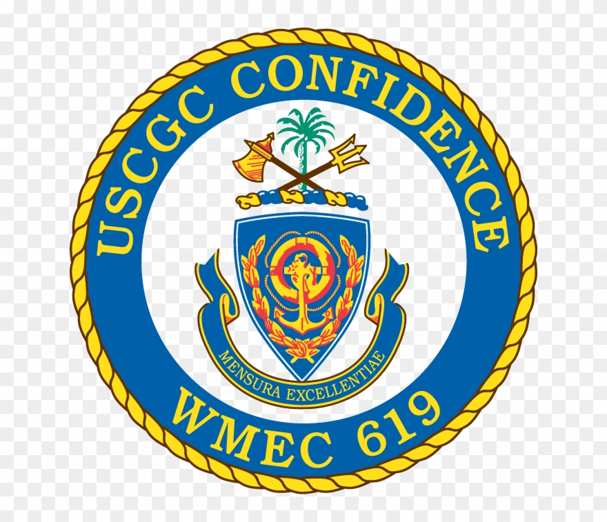 Uscgc Confidence Wmec-619 - Emblem Clipart