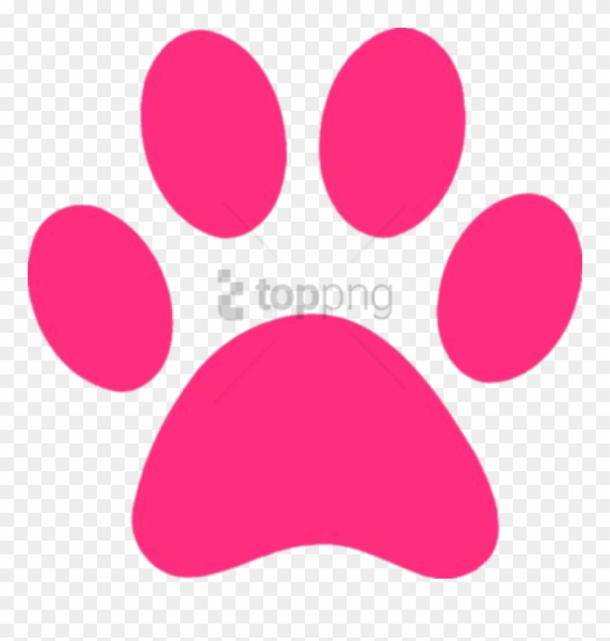 Free Png Download Pink Panther Paw Print Clipart Png - Pink Panther Paw Transparent Png