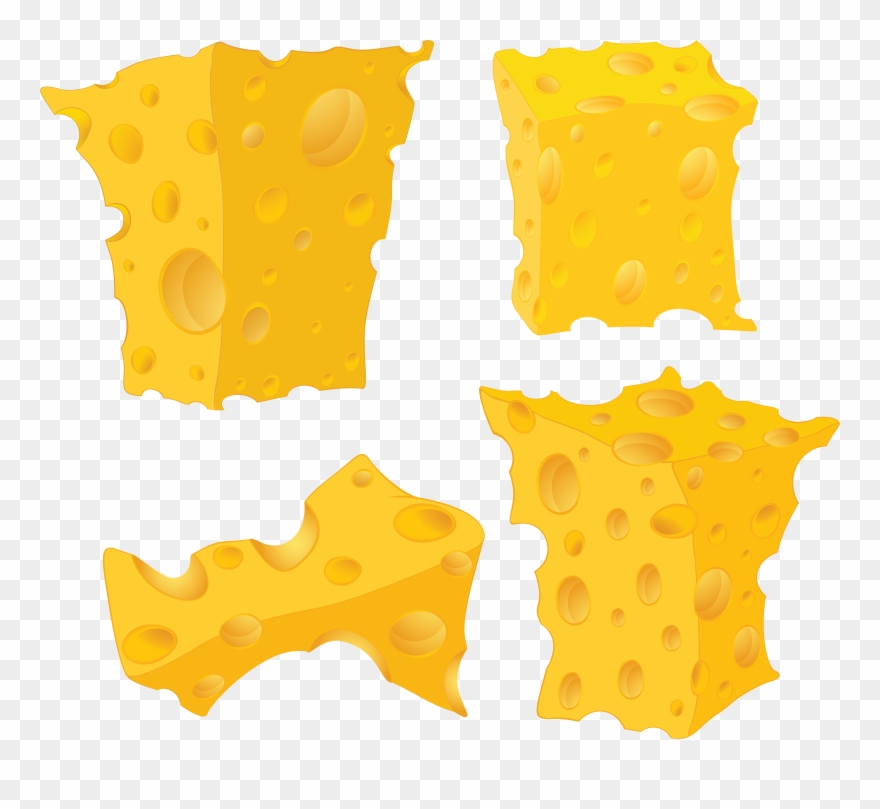 Cheese Png - Pieces Of Cheese Clipart