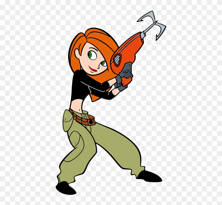 New Kim Possible With Grappling Hook - Bonnie Rockwaller Kim Possible Bonnie Ron Clipart